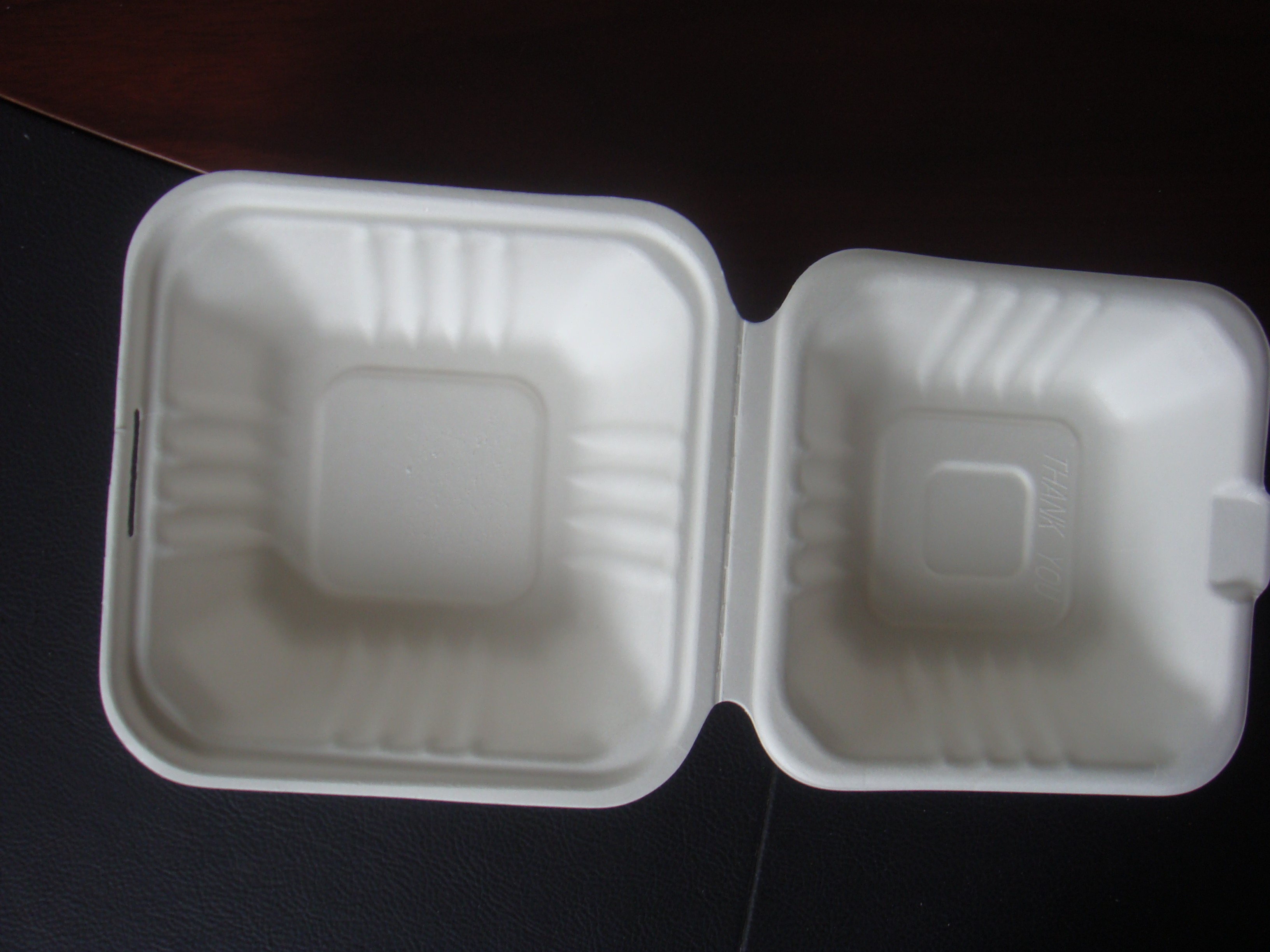  PFAS free hamburger box