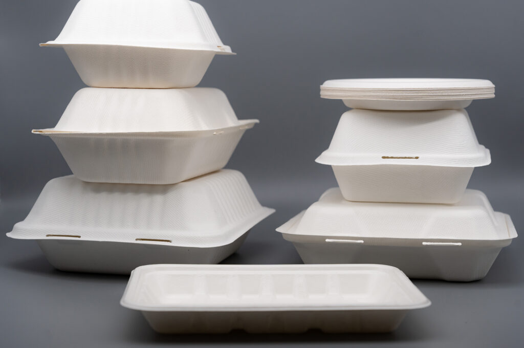 Compostable Container Clamshell