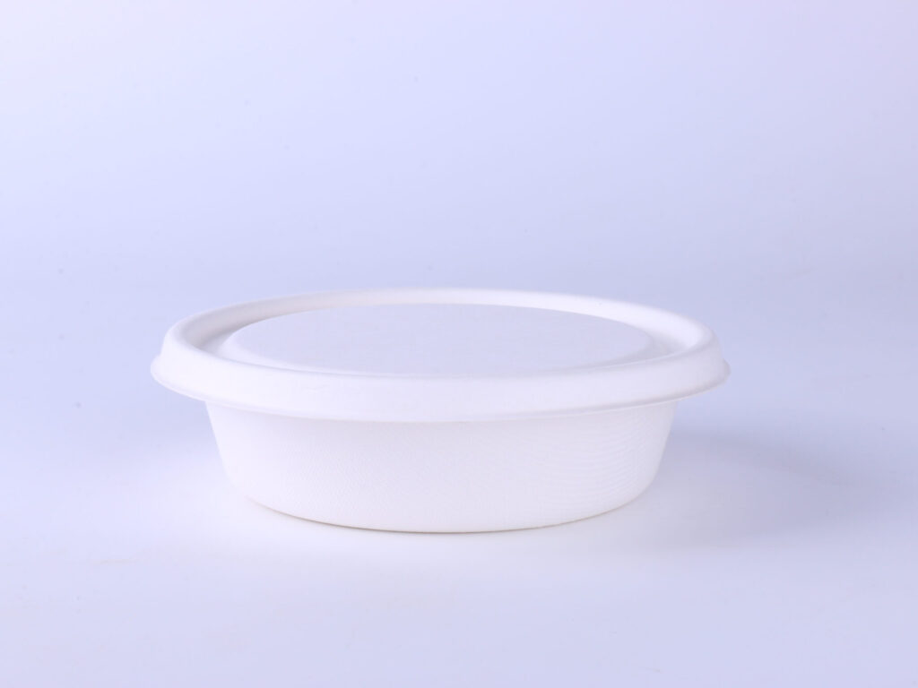 500ml Round Compostable Bowl Set W-500