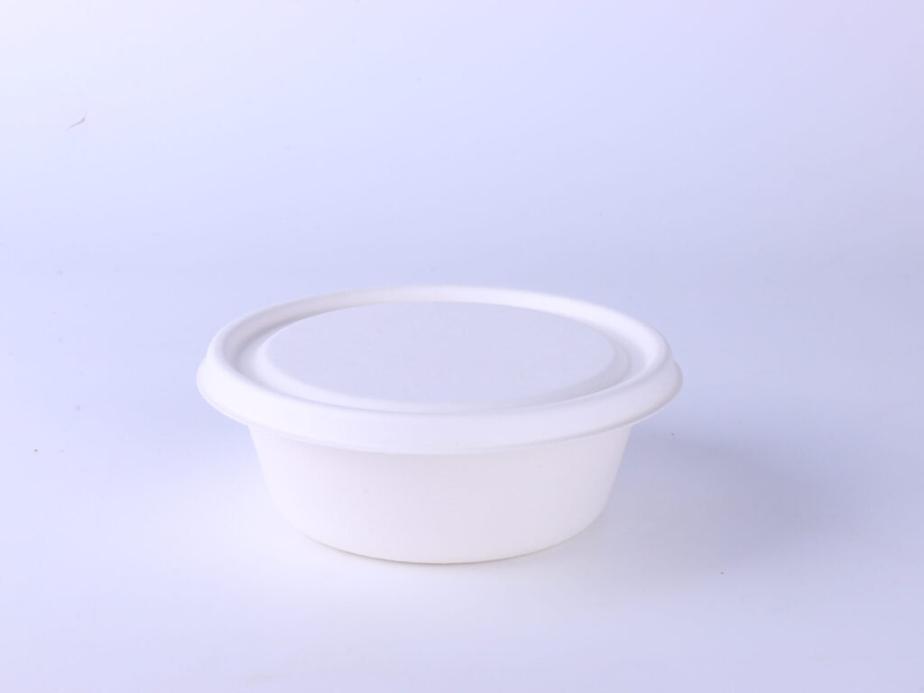 650ml Round Compostable Bowl Set W-650
