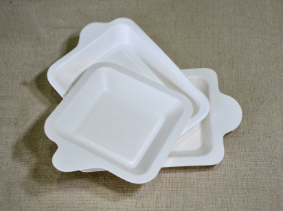 Compostable Square Cake Plate SCP-100